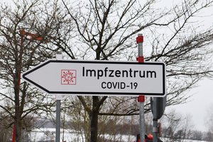 Wegweiser Impfzentrum