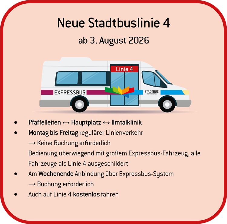Infokasten Linie 4 neu