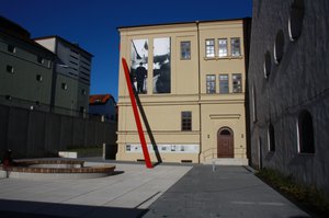 Denkmal an die Opfer des Nationalsozialismus am Haus der Begegnung