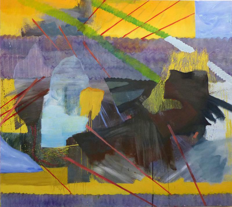 Sukhyun Kim, Geste 1-2, 2015, 170 x 190 cm, Öl auf Leinwand