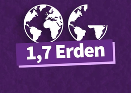 Was unser Lebensstil mit drei Erden zu tun hat
