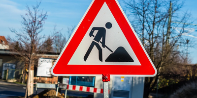 Gehwege teilweise gesperrt