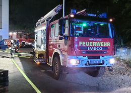Großbrand am Heizkessel!