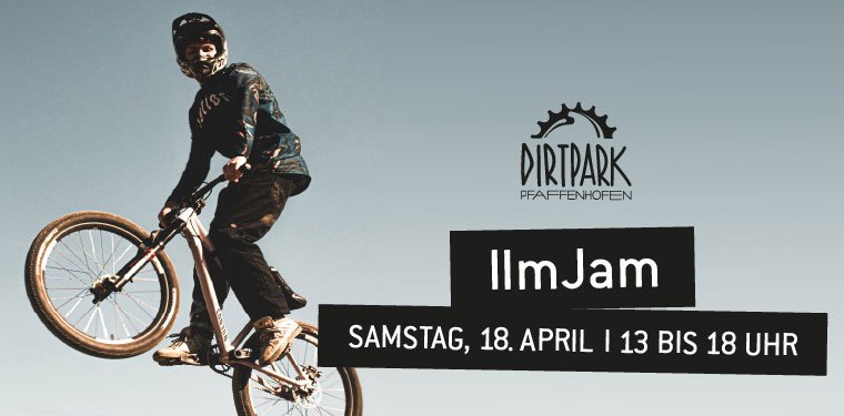 Dirtbike-Fahrer im Sprung