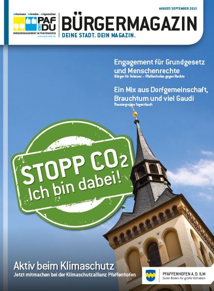 Bürgermagazin August/September 2015