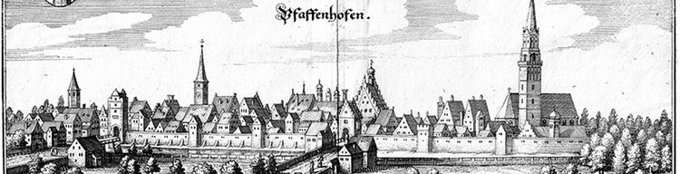 Stadtgeschichte Historische Stadtansicht